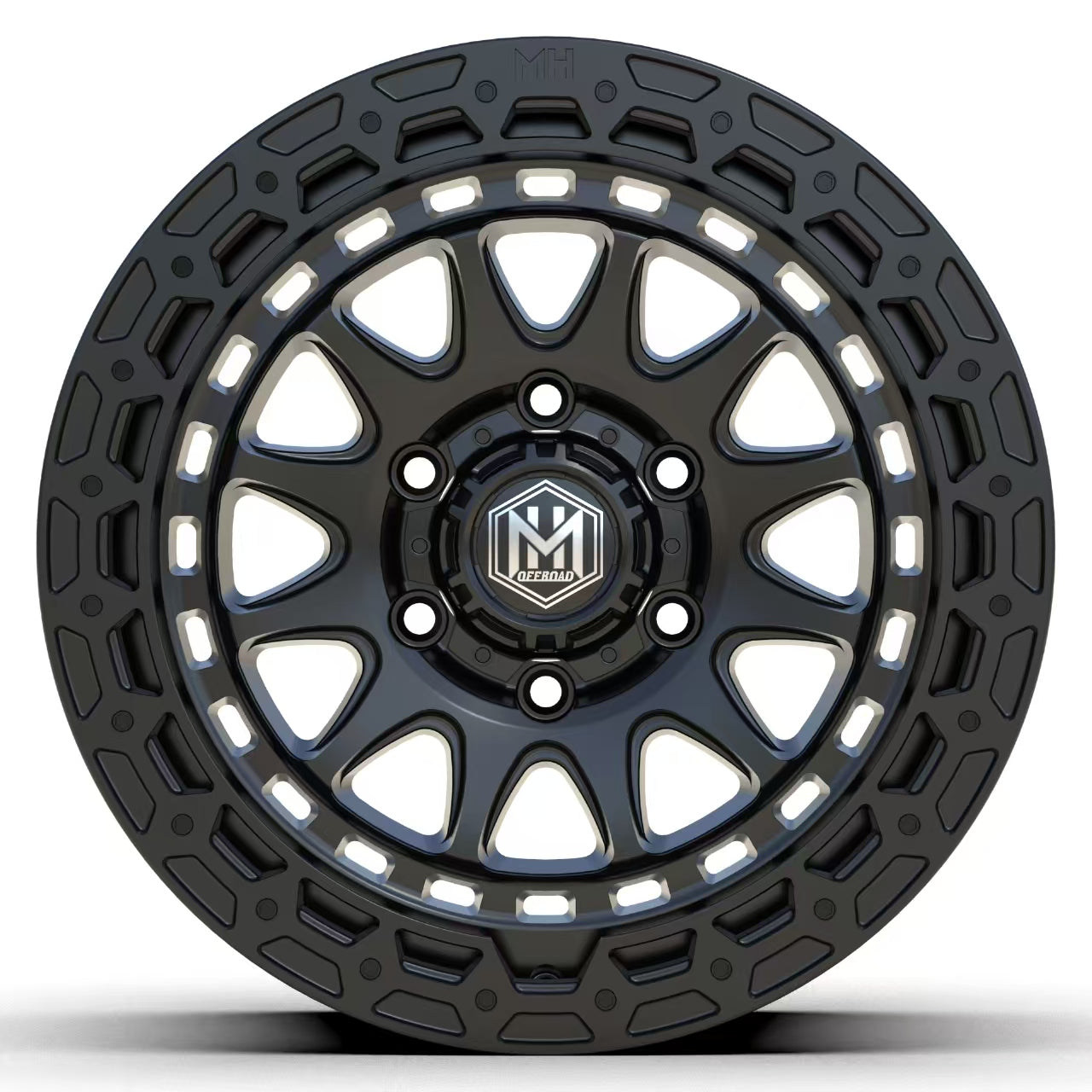 MH011 17"-MATTE BLACK