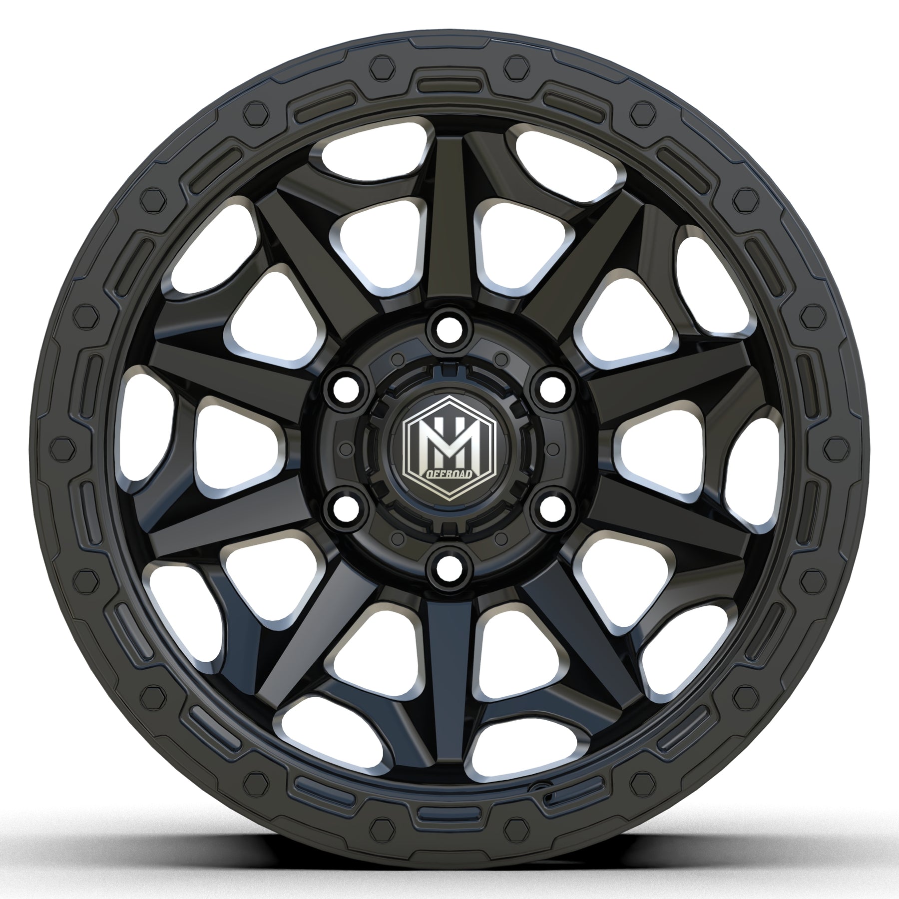 MH007-B 17"-MATTE BLACK