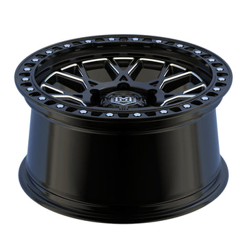 MH018 17"- GLOSS BLACK MILLED