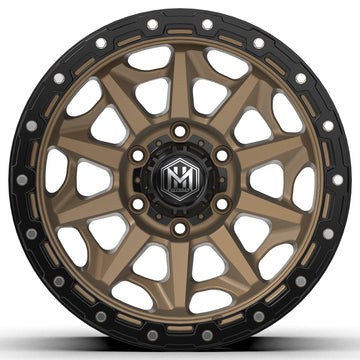 MH007-B 17"-MATTE BRONZE