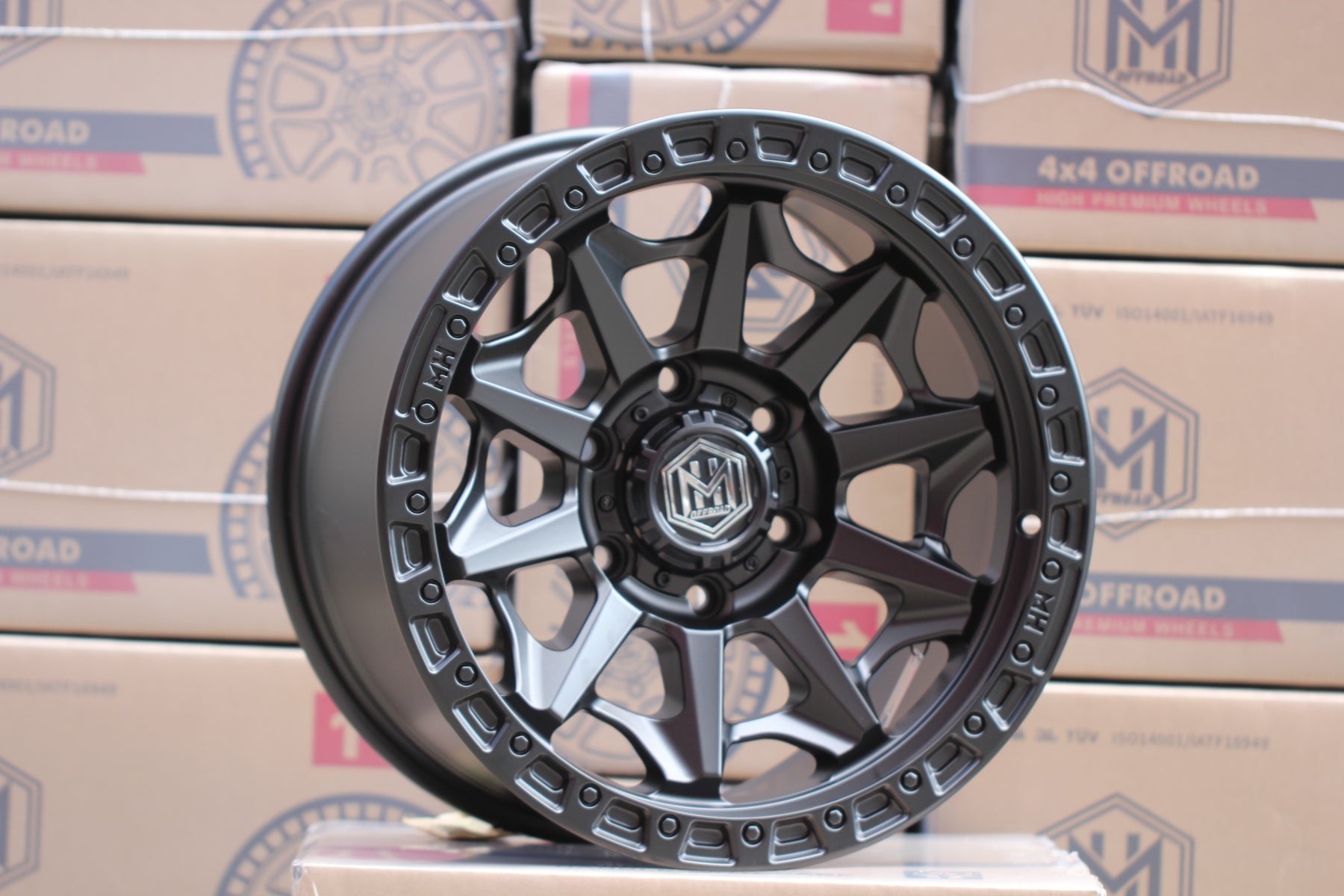 MH007 17"-MATTE BLACK