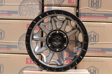 MH007 17"-MATTE GUNMETAL