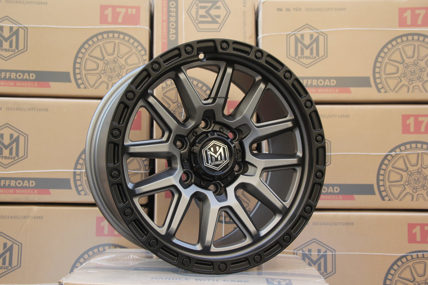 MH001 17"- Matte Gunmetal