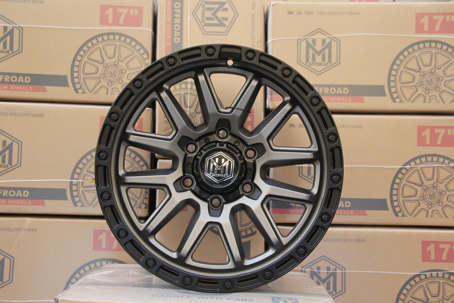 MH001 17"- Matte Gunmetal