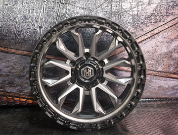 MH004 17"-MATTE GUNMETAL