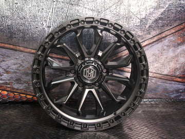 MH004 17"-MATT BLACK