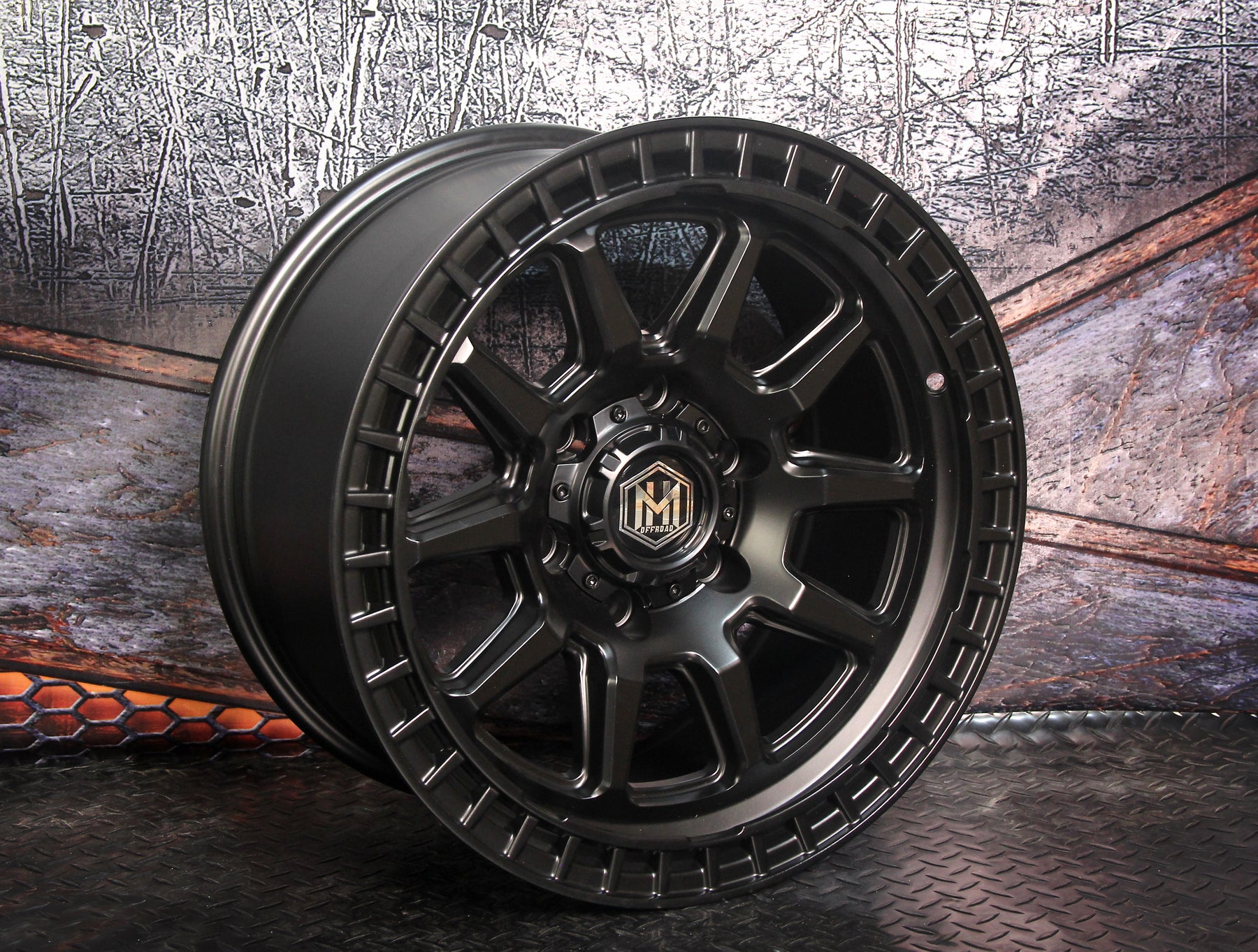 MH005 17"-MATT BLACK