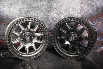 MH005 17"-MATTE GUNMETAL