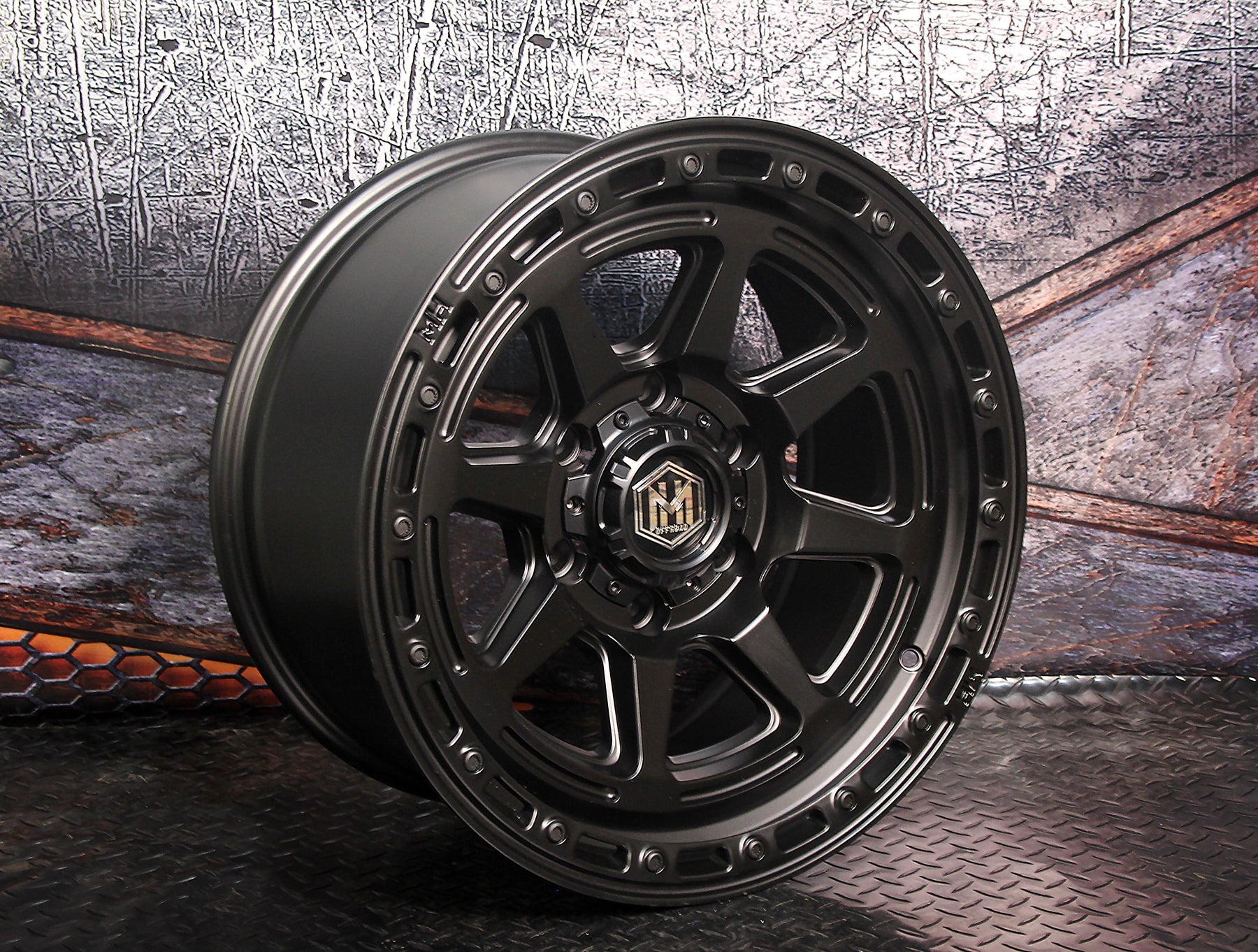 MH003 17"-MATTE BLACK