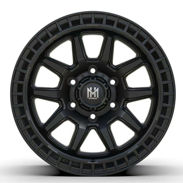 MH005 17"-MATT BLACK