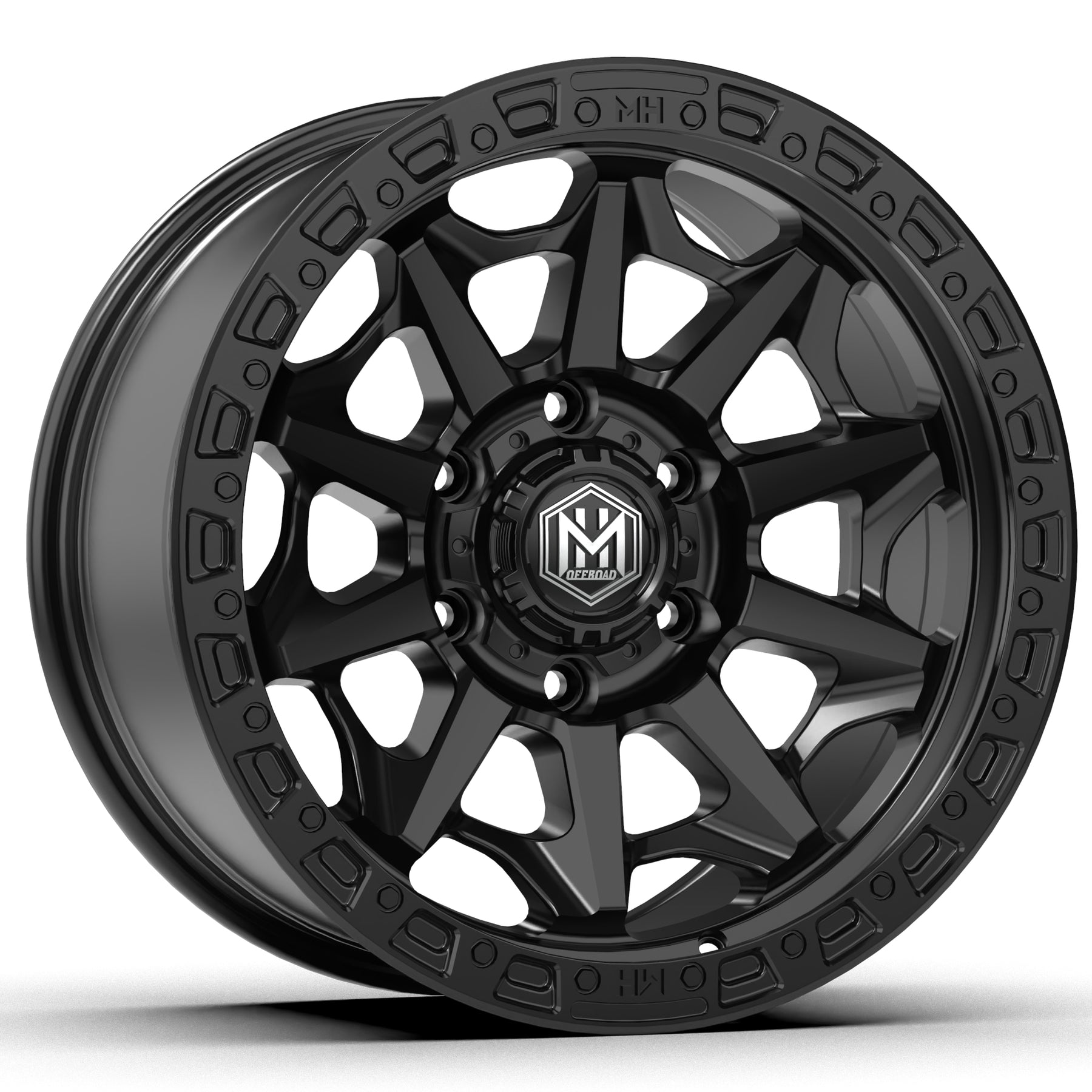 MH007 17"-MATTE BLACK