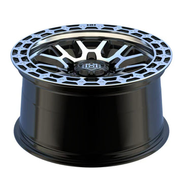 MH009 17"-MATTE BLACK MACHINE FACE