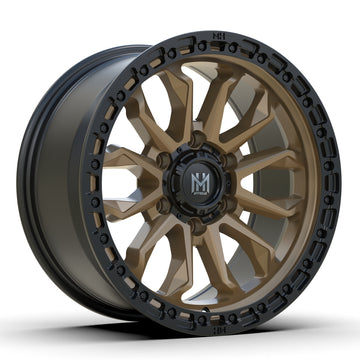 MH004 17"-MATTE BRONZE