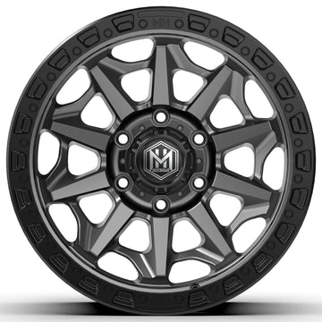 MH007 17"-MATTE GUNMETAL