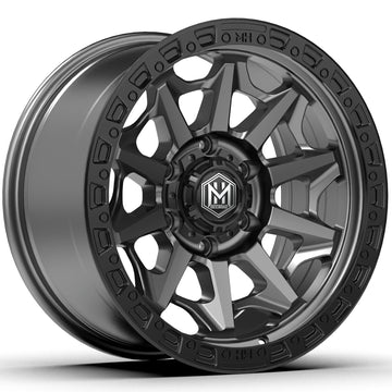 MH007 17"-MATTE GUNMETAL