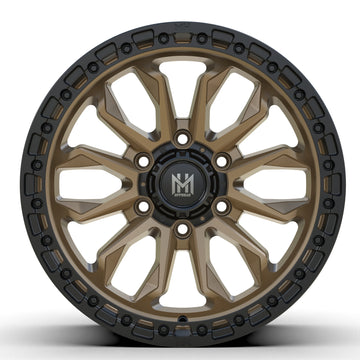 MH004 17"-MATTE BRONZE