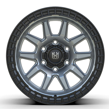 MH005 17"-MATTE GUNMETAL