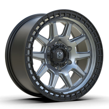 MH005 17"-MATTE GUNMETAL
