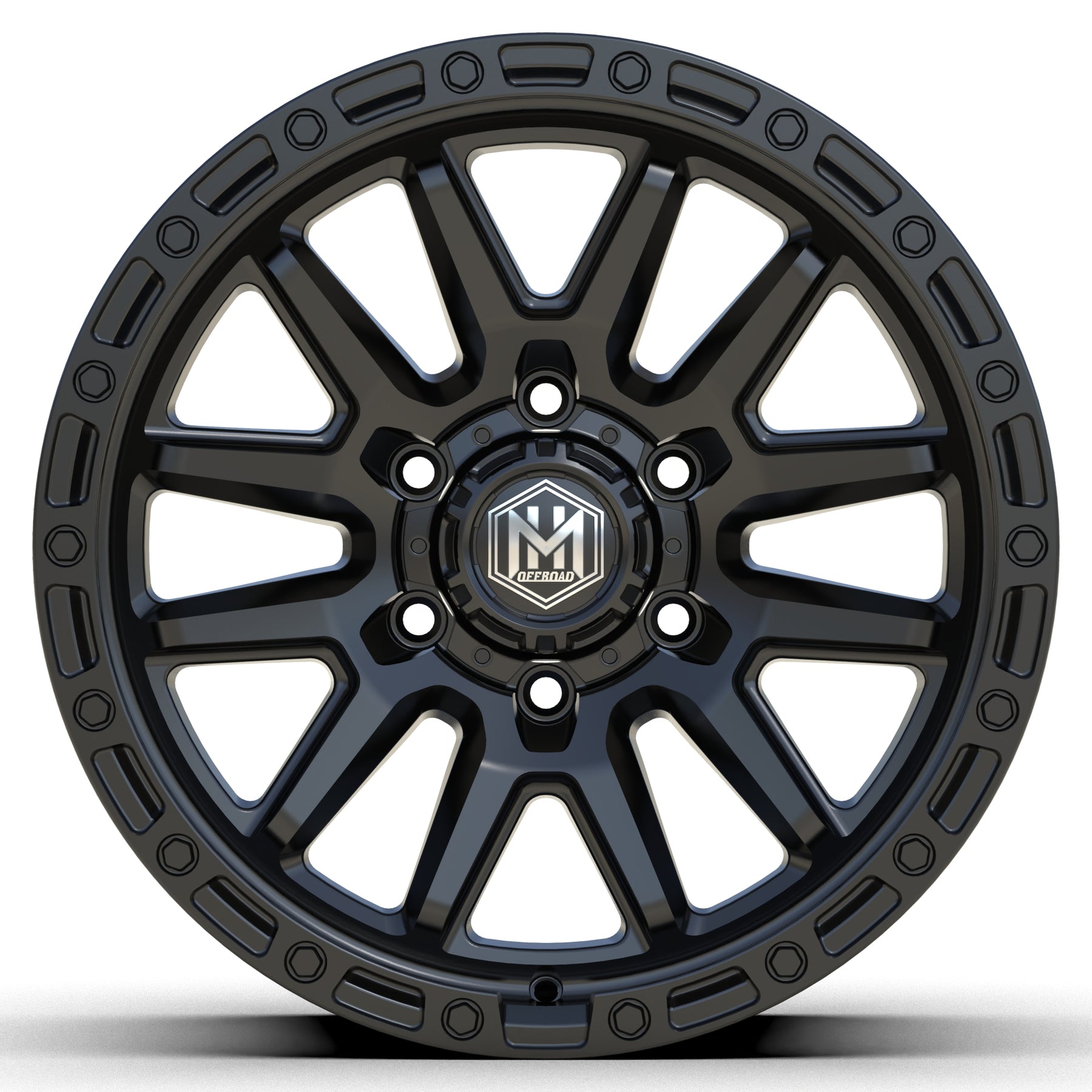 MH001 17"-Matt Black