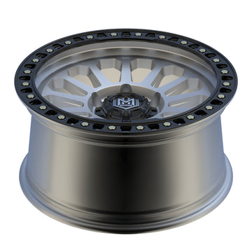 MH017 17"- MACHINE FACE MATTE BLACK LIP