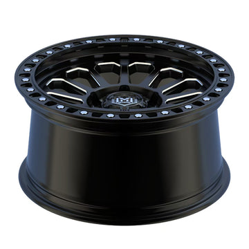 MH017 17"- GLOSS BLACK MILLED