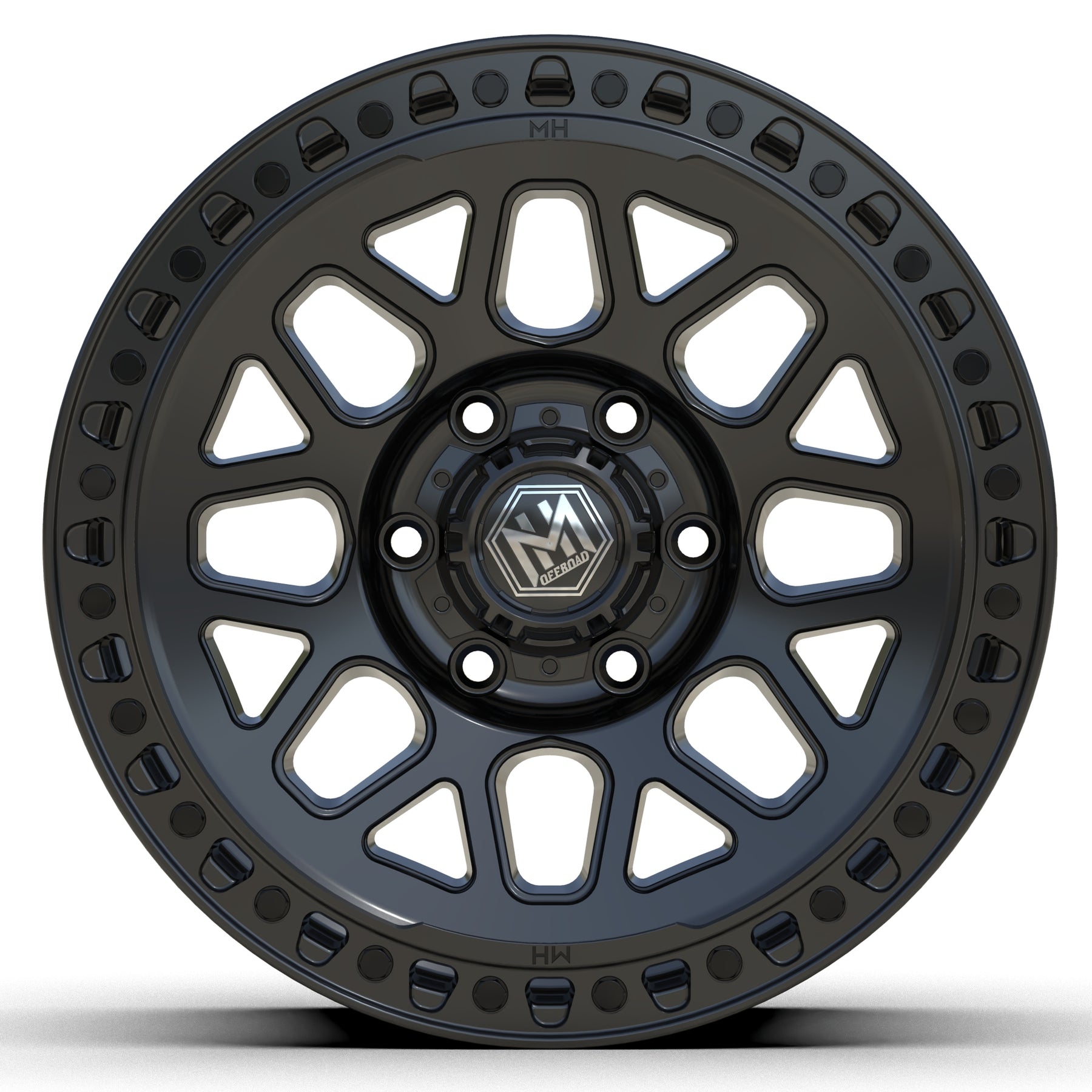 MH006 17"-MATTE BLACK